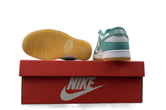 NIKE DUNK LOW WHITE TURQUOISE