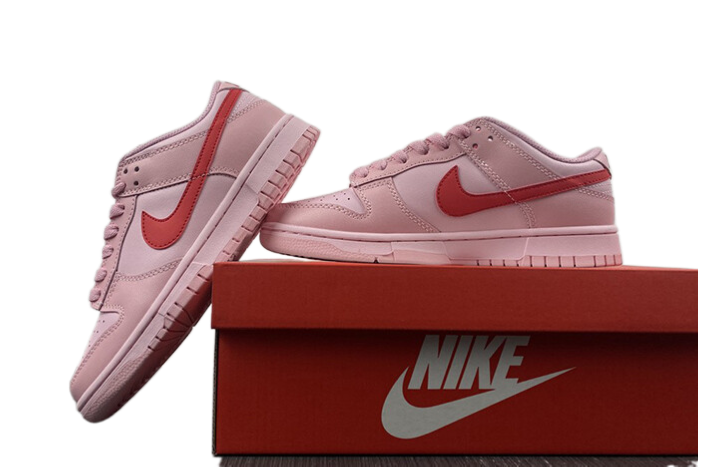 NIKE DUNK LOW "PINK RED"
