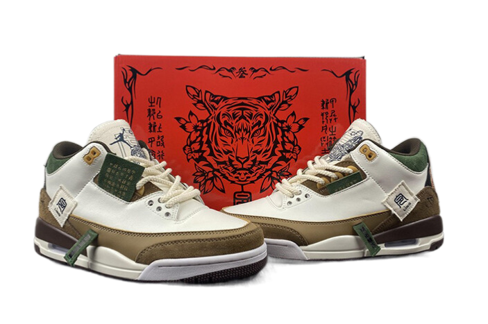 AIR JORDAN 3 RETRO SE "WHITE DARK BROWN GREEN"