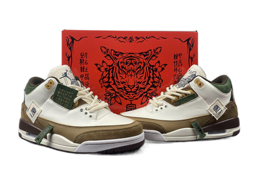 AIR JORDAN 3 RETRO SE "WHITE DARK BROWN GREEN"