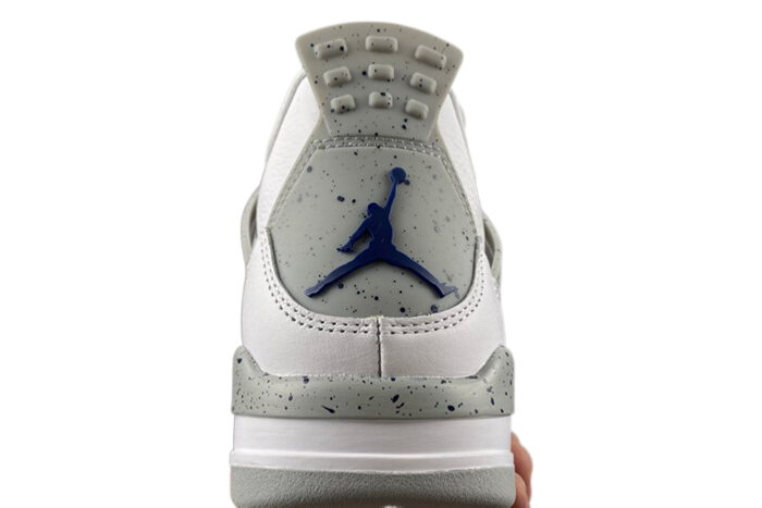 AIR JORDAN 4 RETRO "WHITE MIDNIGHT NAVY"