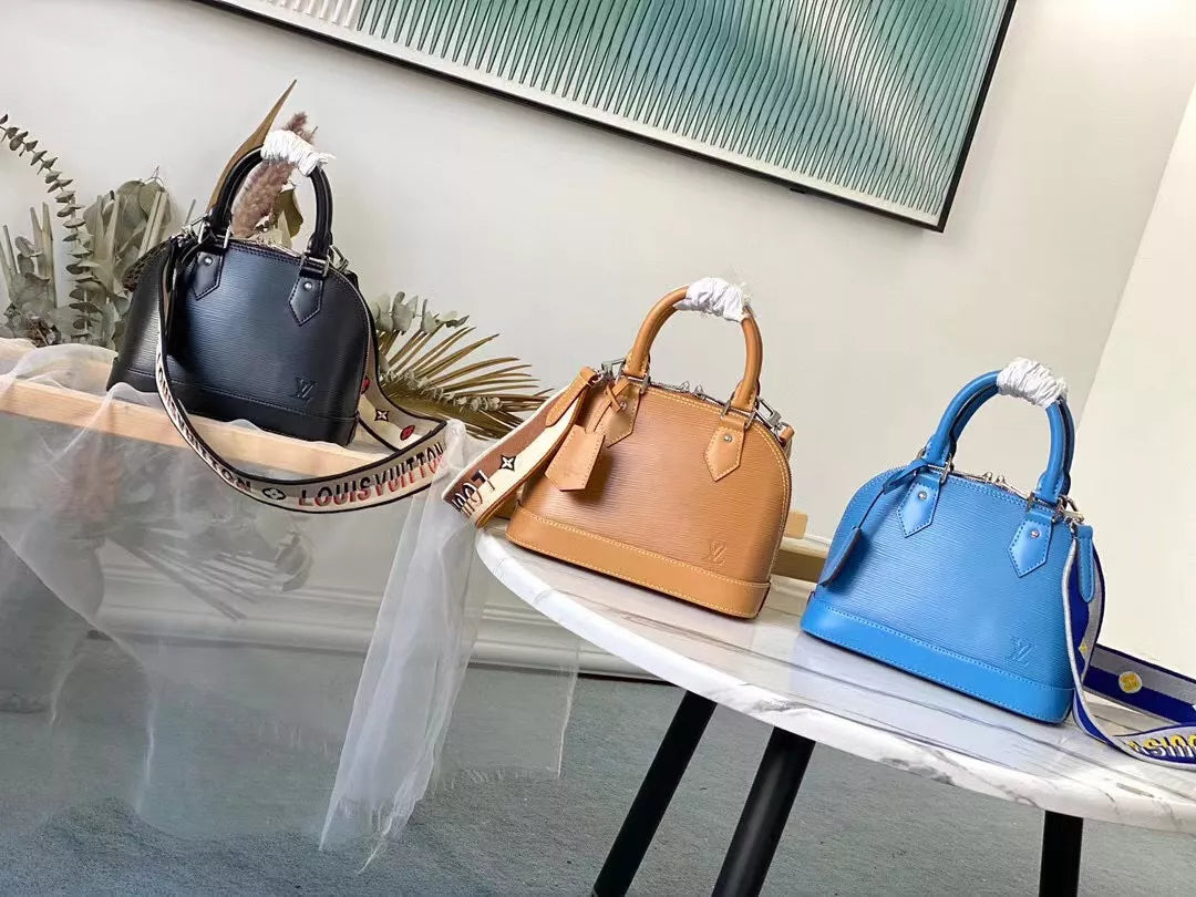 LOUIS VUITTON 23.5 X 17.5 X 11.5CM ALMA BB 3 COLOURS