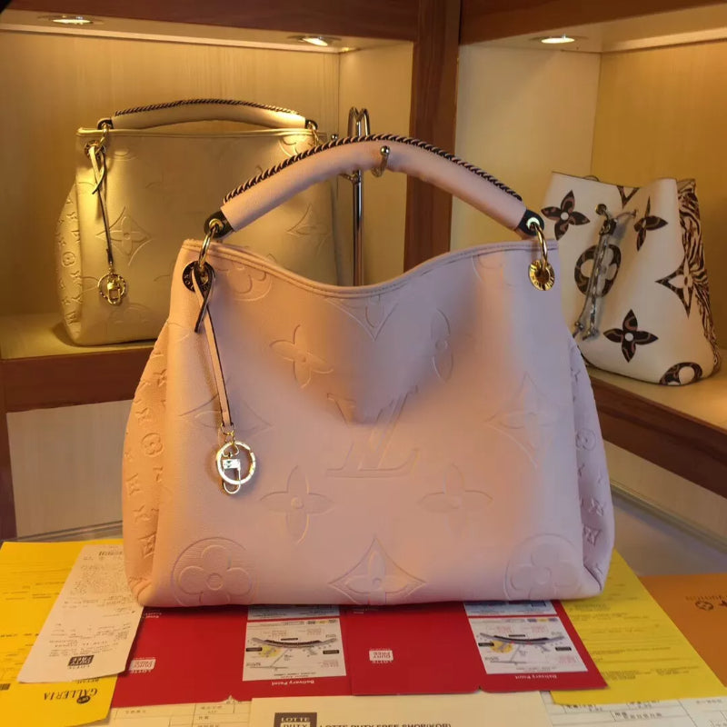 LOUIS VUITTON 46x32x24CM ARTSY MM MONOGRAM EMPREINTE 3A