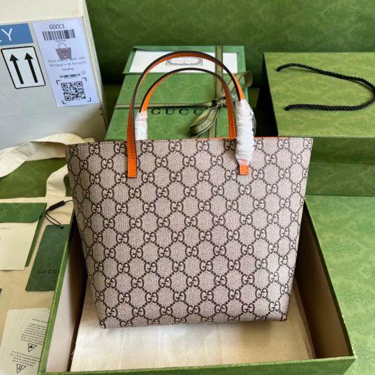LOUIS VUITTON 21*20*10CM CHILDREN'S BAG PRINTED TIGER / ORANGE