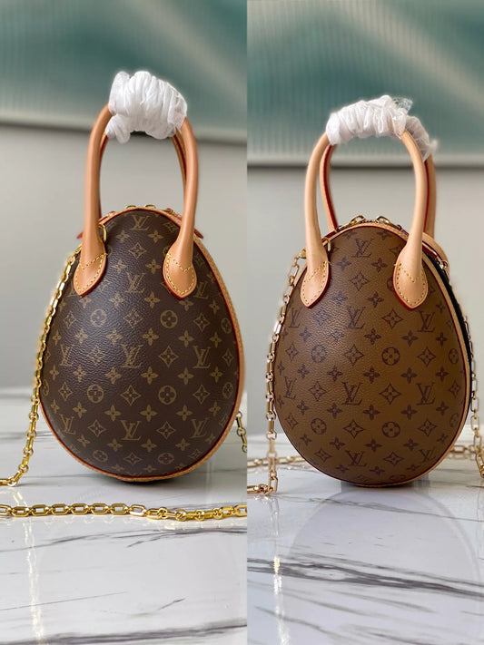 LOUIS VUITTON  20.0 X 12.0 X 12.0 CM EGG VVN