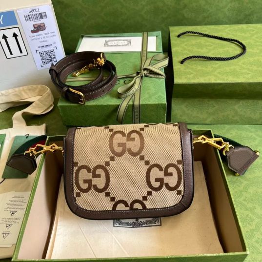 LOUIS VUITTON  20.5*14*5CM ARIA FASHION ARIA SERIES, ORIGINAL LEATHER SADDLE BAG, BROWN / CANVAS