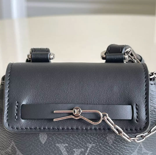 LOUIS VUITTON MINI STEAMER MONOGRAM ECLIPSE