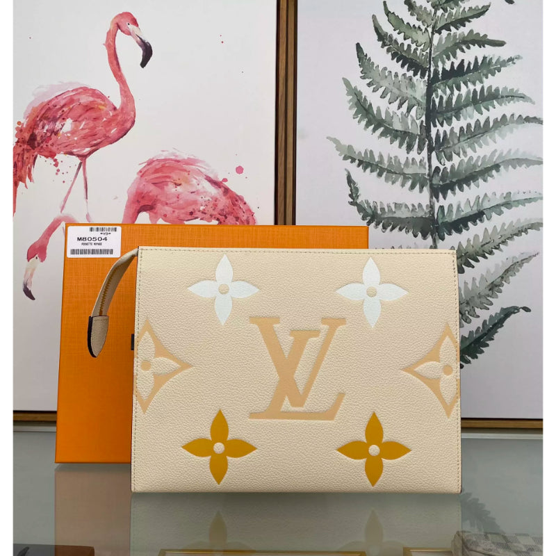 LOUIS VUITTON 25 X 20 X 5.5CM BY THE POOL CRAFTY 26 MONOGRAM