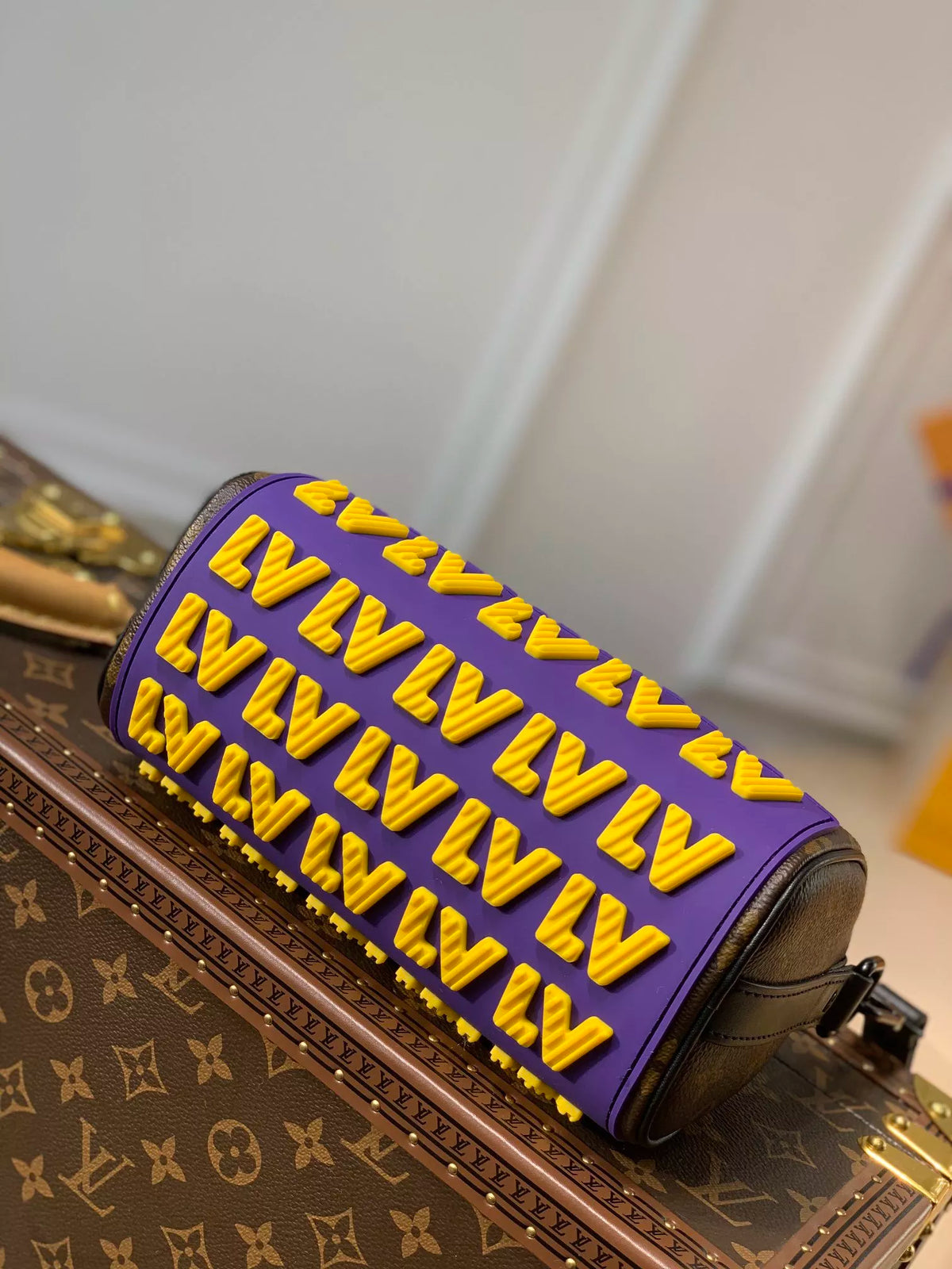 LOUIS VUITTON 20*10*5CM LETTER SERIES, HANDBAG FLOWER MATERIAL