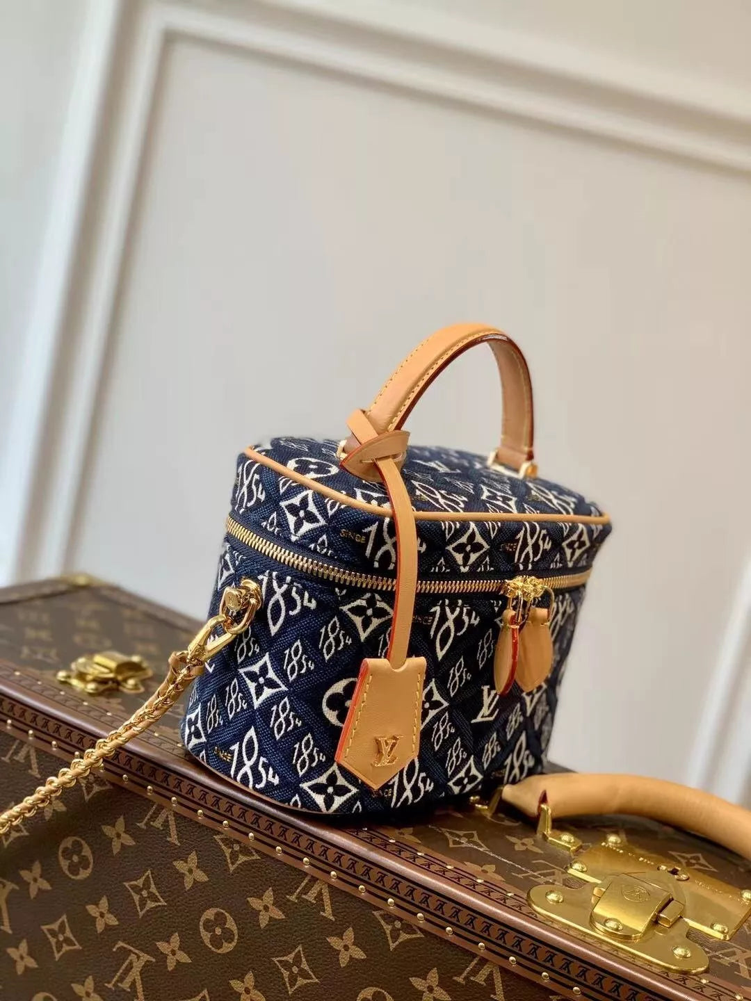 LOUIS VUITTON 19*13*11CM VANITY SMALL HANDBAG