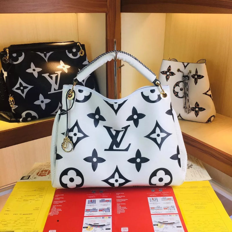 LOUIS VUITTON 46x32x24CM ARTSY MM MONOGRAM EMPREINTE 3A
