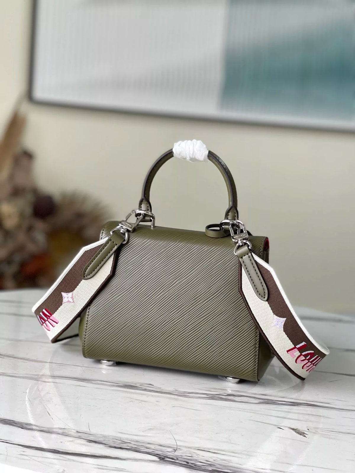 LOUIS VUITTON 20*16*7.5CM CLUNY MINI HANDBAG, EPI LEATHER