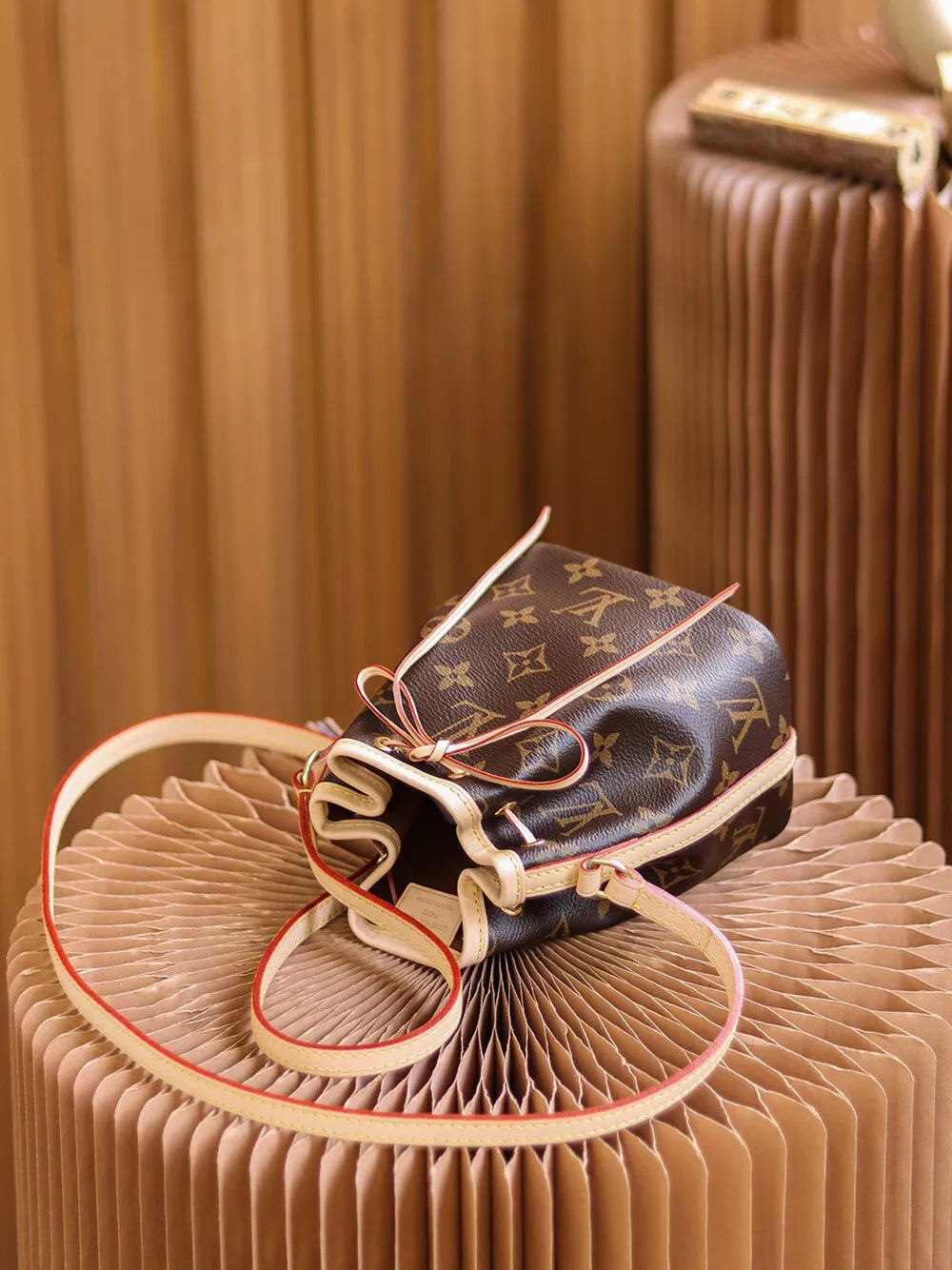 LOUIS VUITTON 13X16X10CM NANO NOE MONOGRAM MINI TURENNE