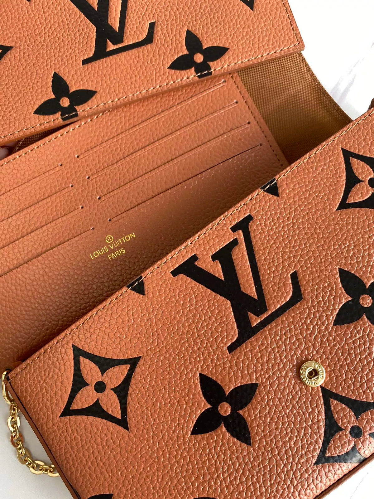 LOUIS VUITTON 21.0 X 12.0 X 3.0CM CRAFTY POCHETTE FÉLICIE BAG