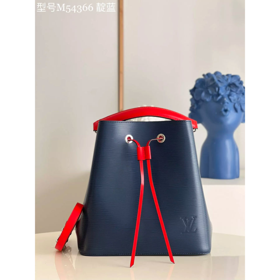 LOUIS VUITTON 20*20*13CM NEONOE BB BUCKET BAG, SPLASHED EPI LEATHER