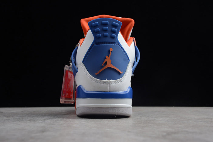 AIR JORDAN 4 WHITE/BRIGHT "CRIMSON-ROYAL BLUE"