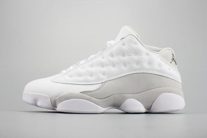 AIR JORDAN 13 LOW “PURE MONEY WHITE"