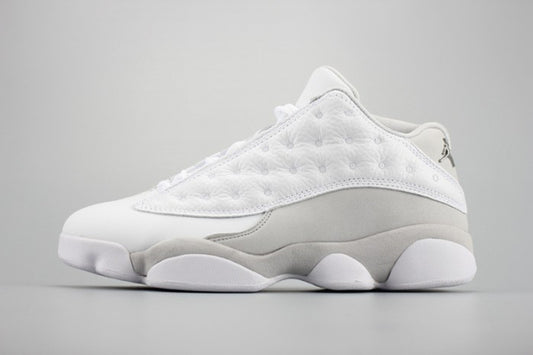 AIR JORDAN 13 LOW “PURE MONEY WHITE"