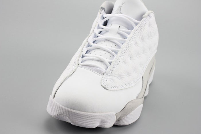 AIR JORDAN 13 LOW “PURE MONEY WHITE"