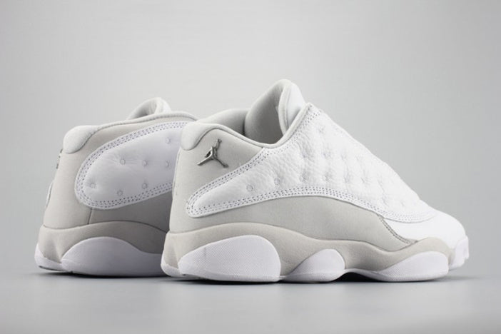 AIR JORDAN 13 LOW “PURE MONEY WHITE"