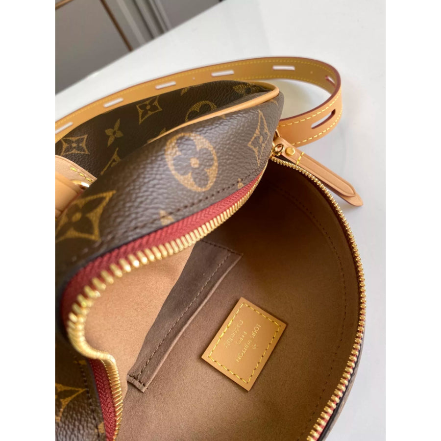 LOUIS VUITTON 20*22.5*8CM BOITE CHAPEAU SOFT HANDBAG, MONOGRAM CANVAS