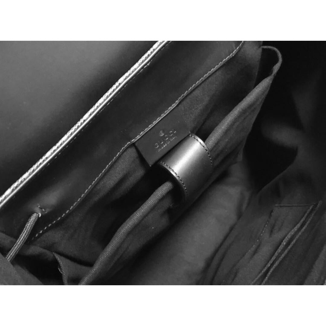 GUCCI CANVAS GG BACKPACK IN BLACK FOR MEN