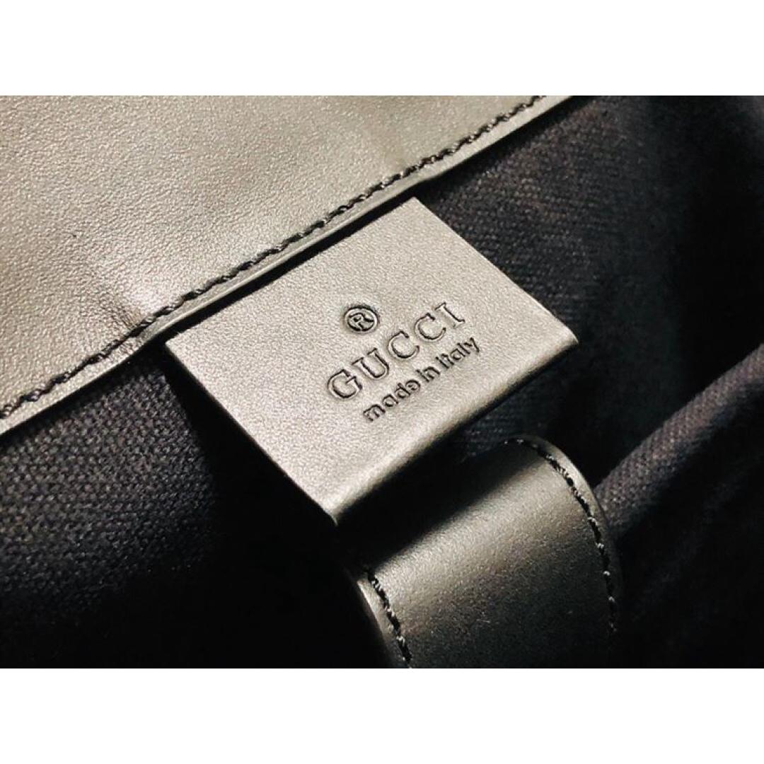 GUCCI CANVAS GG BACKPACK IN BLACK FOR MEN