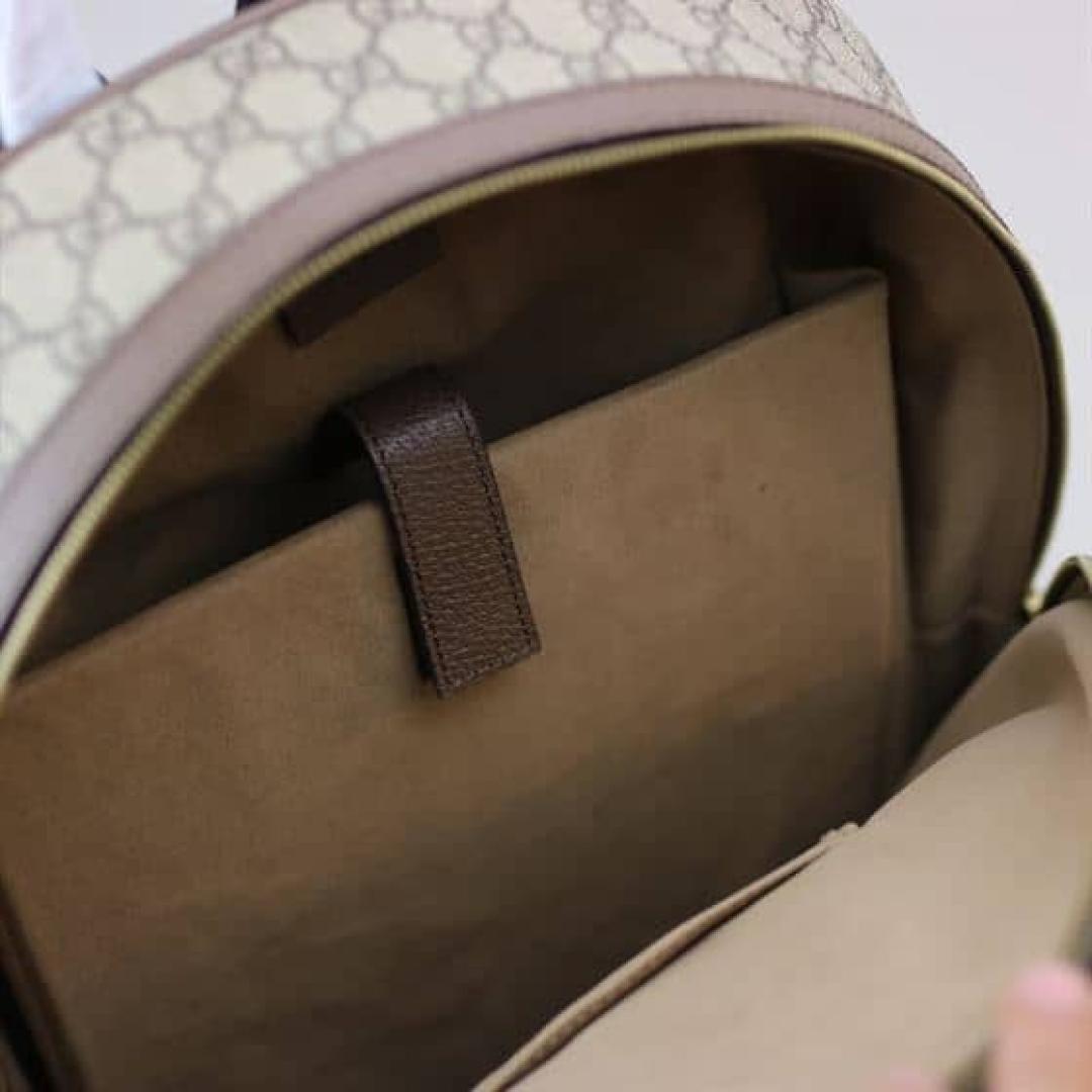 GUCCI GG BACKPACK WITH BEE