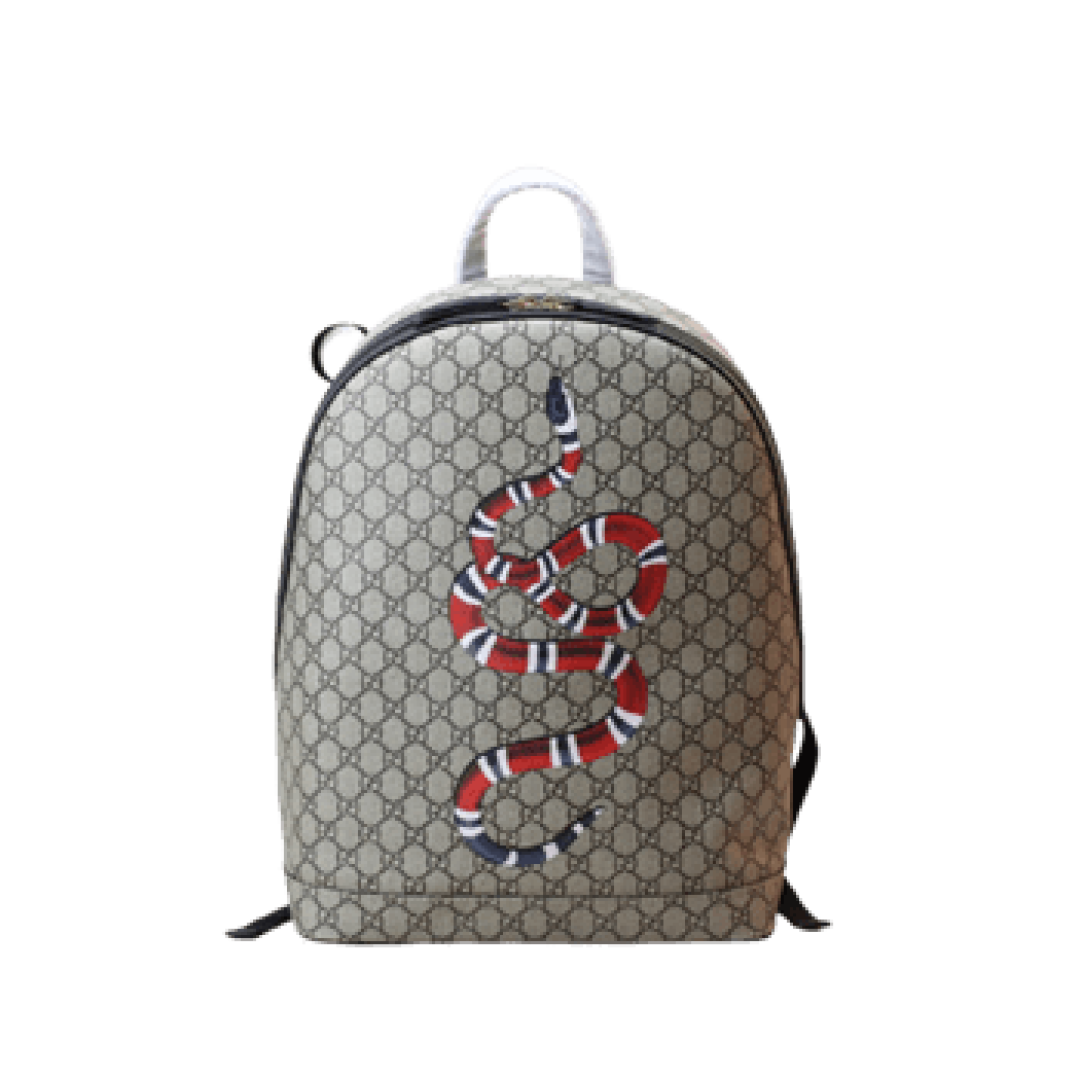 GUCCI GG BACKPACK WITH SNAKE
