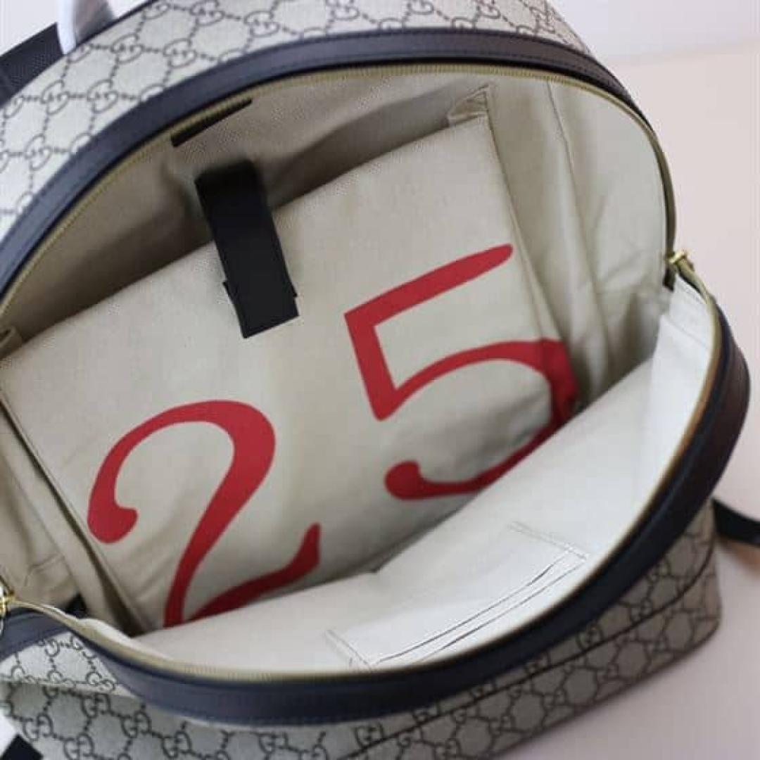 GUCCI GG BACKPACK WITH SNAKE