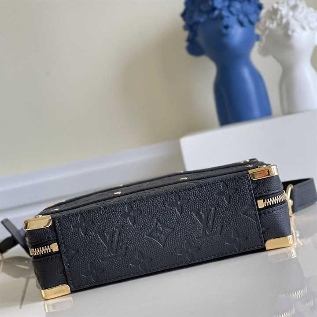 LOUIS VUITTON X NBA HANDLE TRUNK MONOGRAM COATED CANVAS TEXTILE LINING IN BLACK