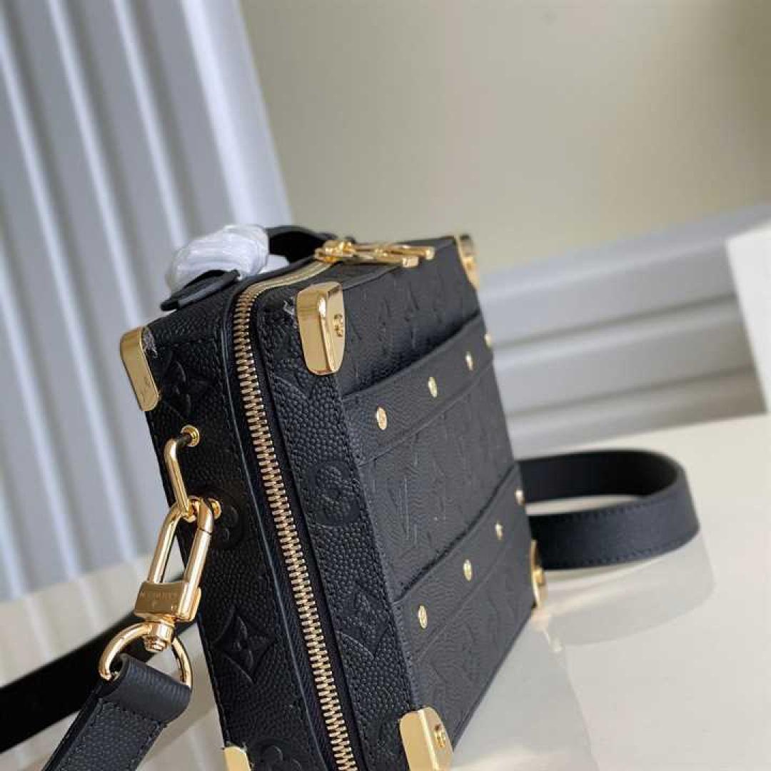 LOUIS VUITTON X NBA HANDLE TRUNK MONOGRAM COATED CANVAS TEXTILE LINING IN BLACK