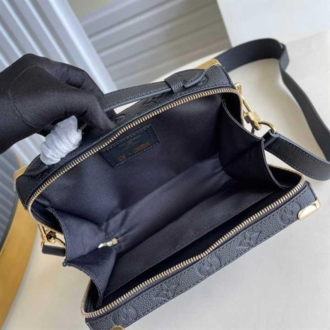 LOUIS VUITTON X NBA HANDLE TRUNK MONOGRAM COATED CANVAS TEXTILE LINING IN BLACK
