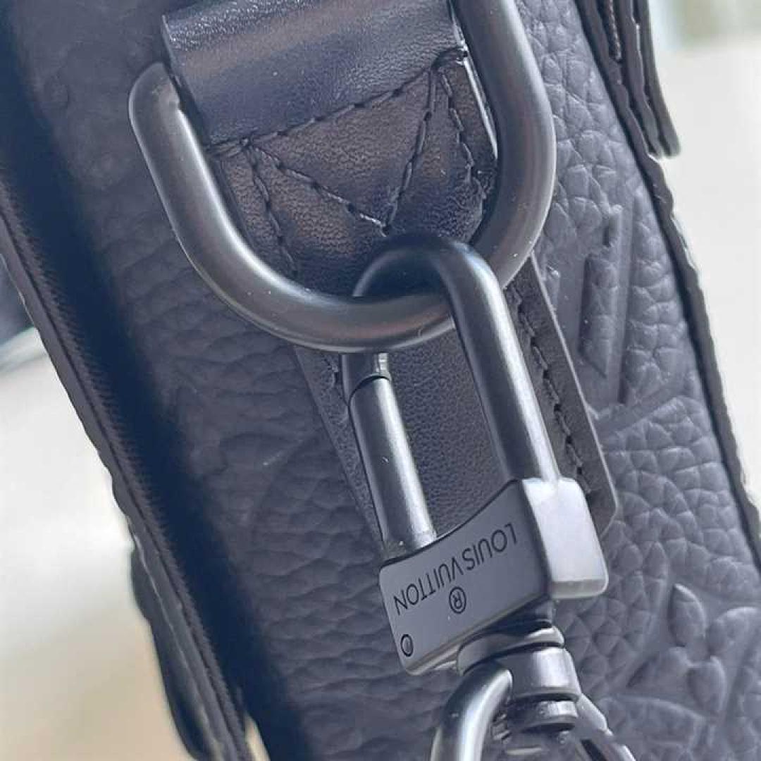 LOUIS VUITTON TRUNK MESSENGER BAG TAURILLON MONOGRAM LEATHER