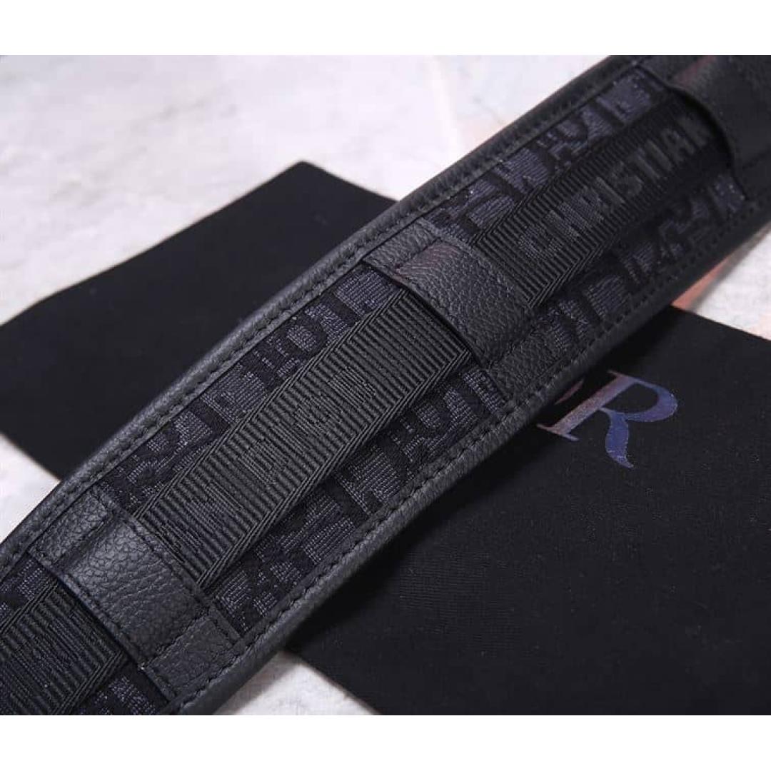 SAFARI MESSENGER BAG BLACK DIOR OBLIQUE JACQUARD