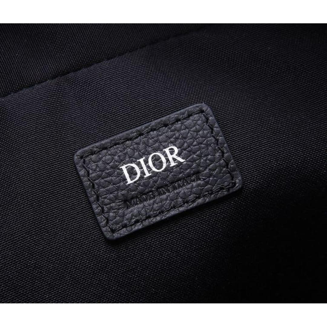 SAFARI MESSENGER BAG BLACK DIOR OBLIQUE JACQUARD