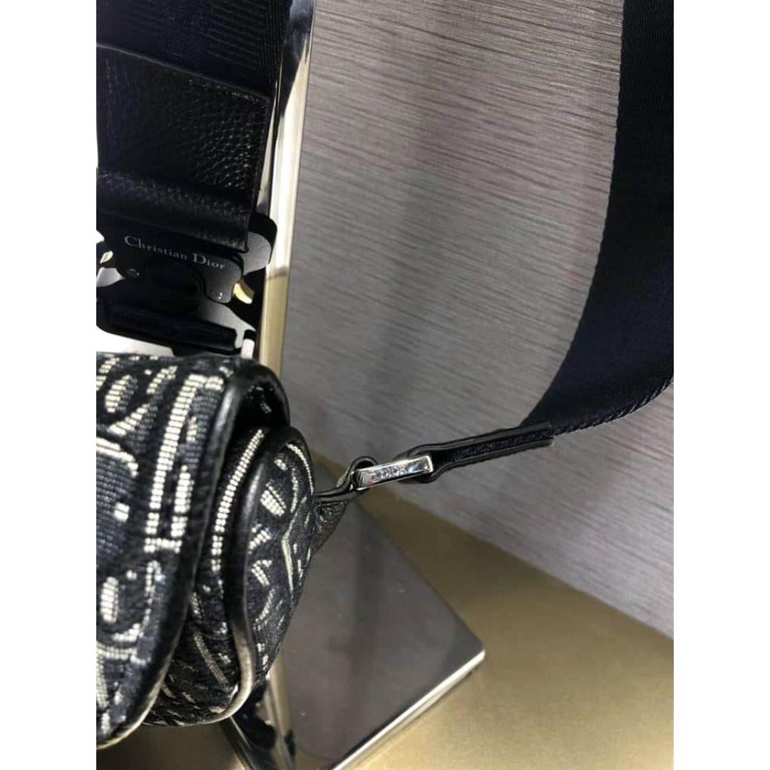 DIOR OBLIQUE KASURI JACQUARD BLUE