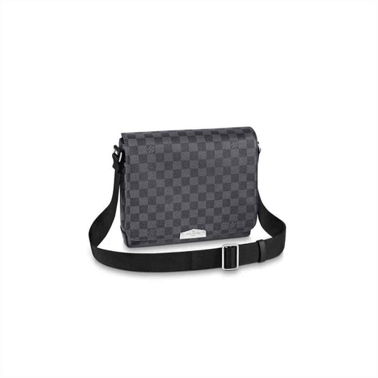 LOUIS VUITTON DISTRICT PM DAMIER GRAPHITE CANVAS