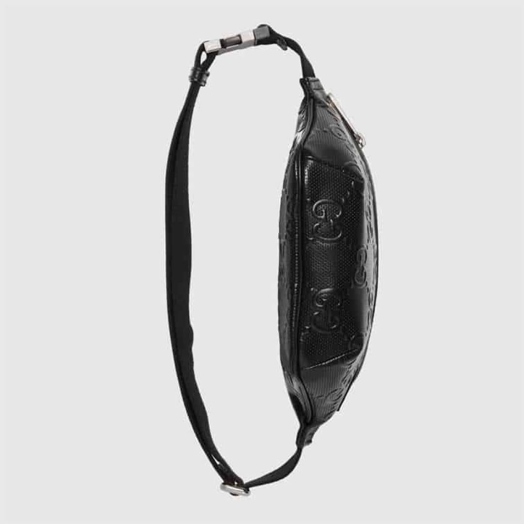 GUCCI GG EMBOSSED BELT BAG
