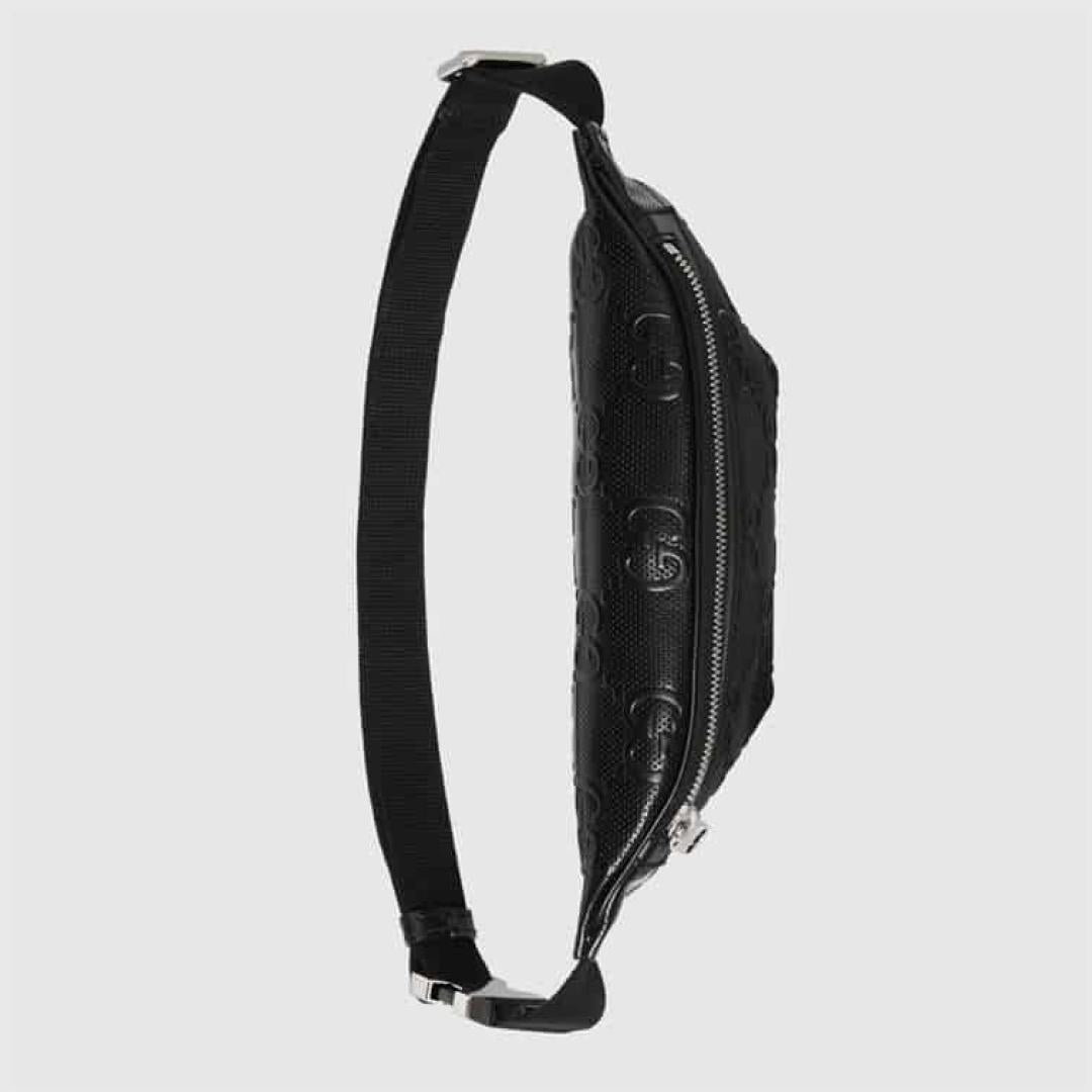 GUCCI GG EMBOSSED BELT BAG