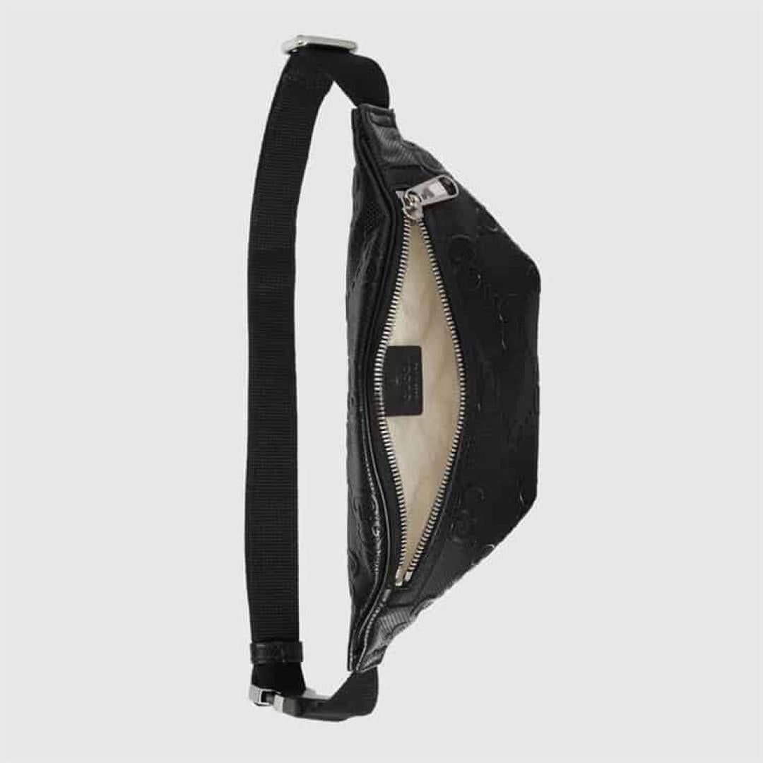 GUCCI GG EMBOSSED BELT BAG