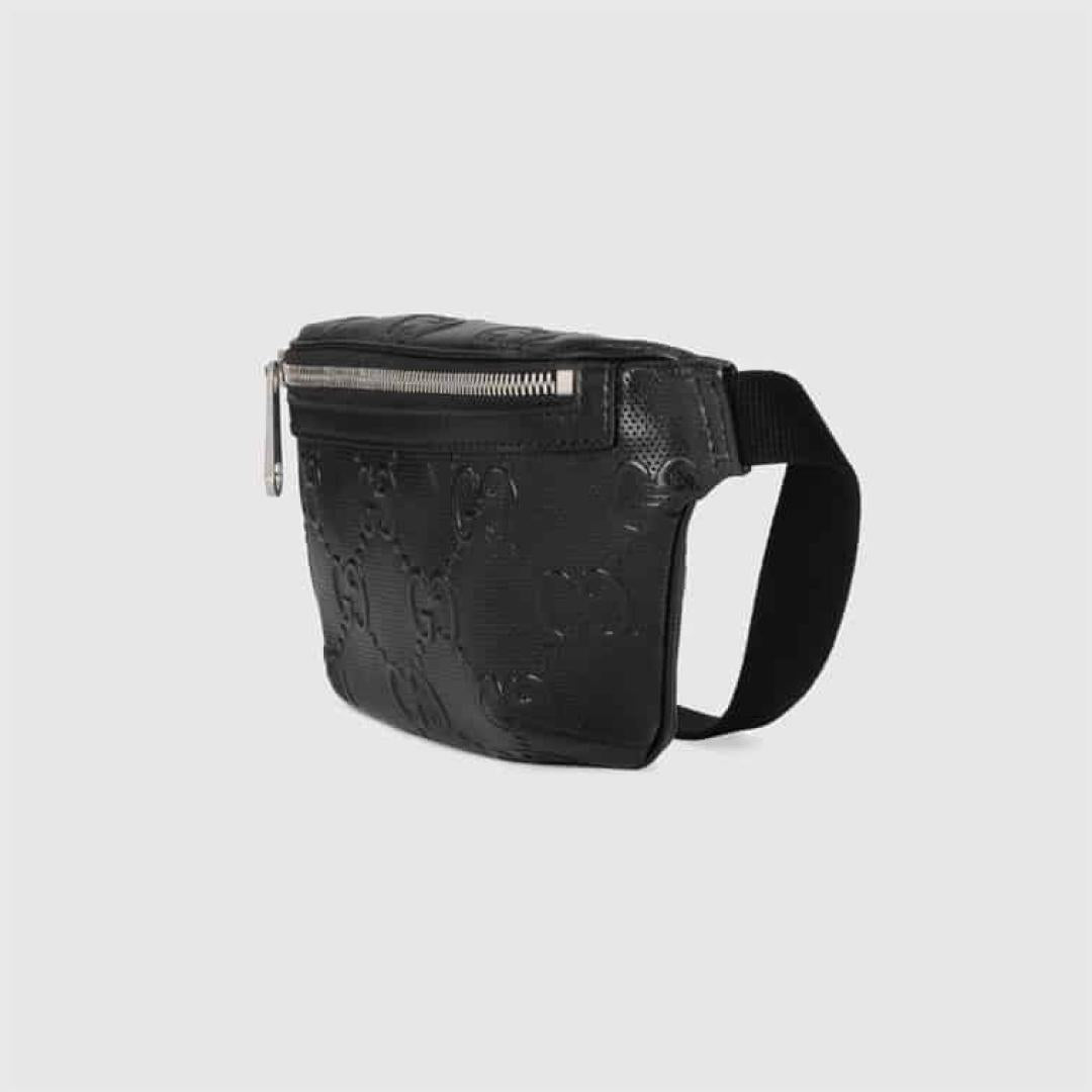 GUCCI GG EMBOSSED BELT BAG