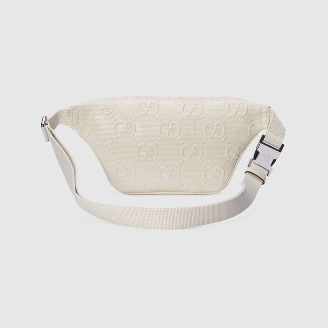 GUCCI GG EMBOSSED BELT BAG