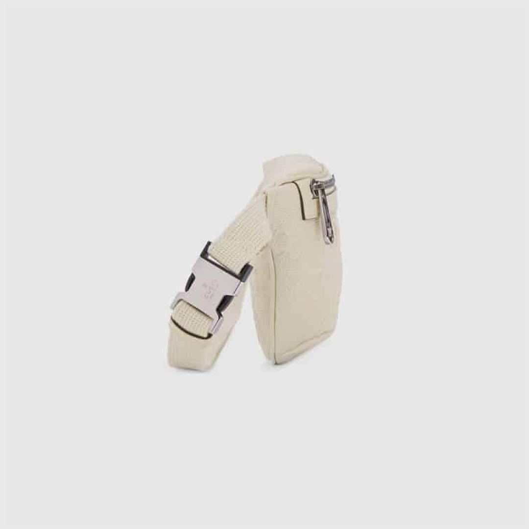 GUCCI GG EMBOSSED BELT BAG