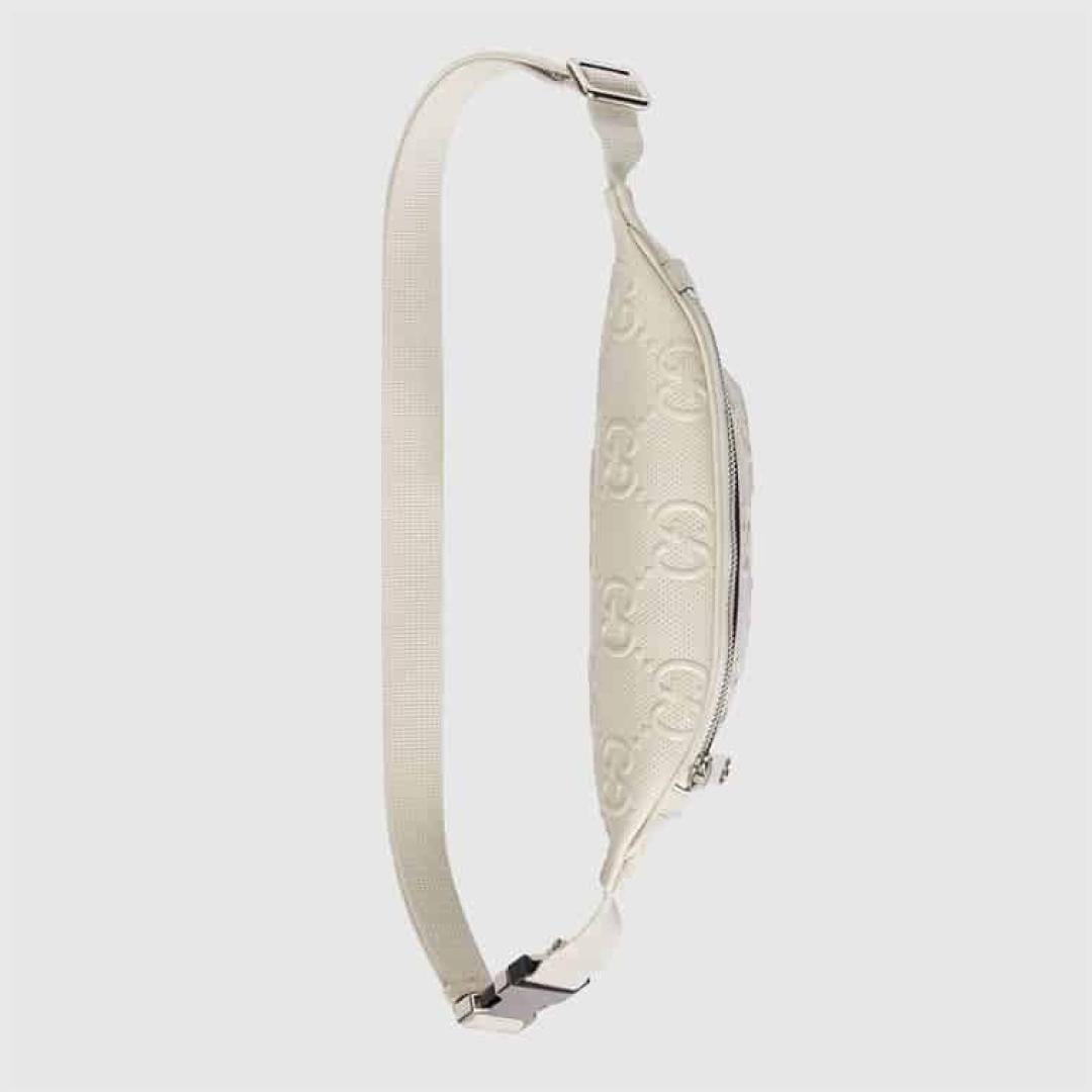 GUCCI GG EMBOSSED BELT BAG
