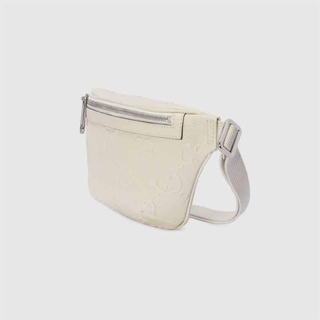 GUCCI GG EMBOSSED BELT BAG