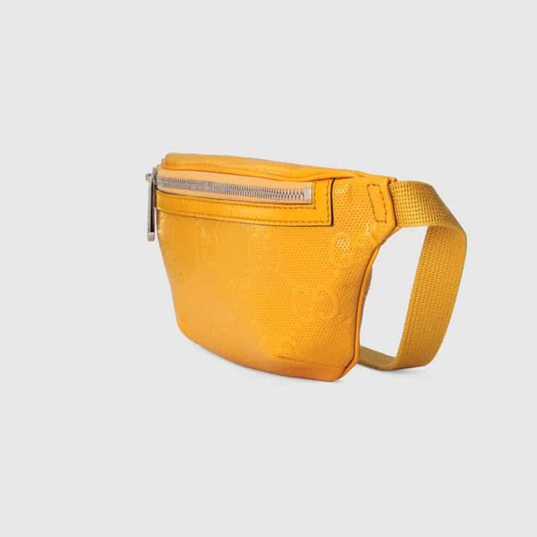 GUCCI GG EMBOSSED BELT BAG