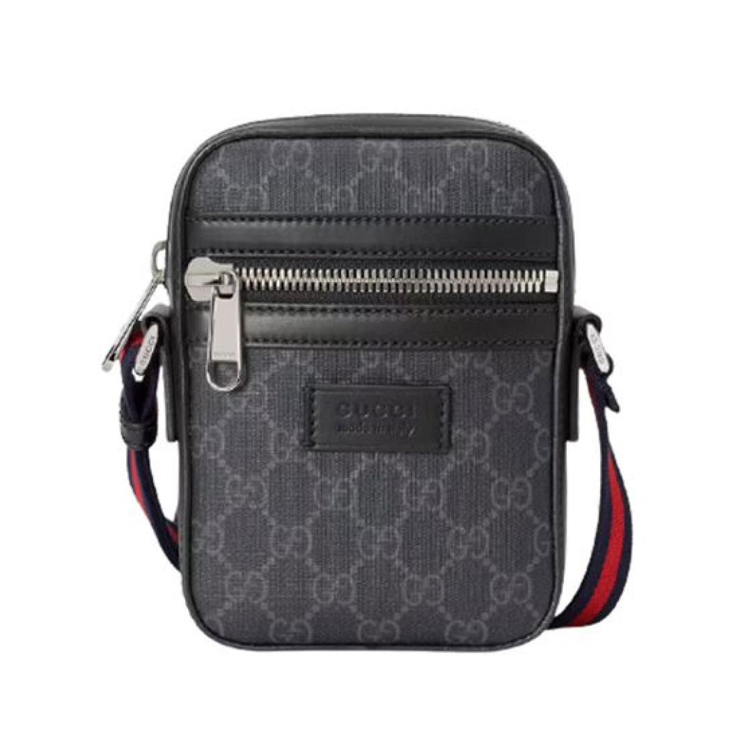GUCCI GG BLACK MESSENGER