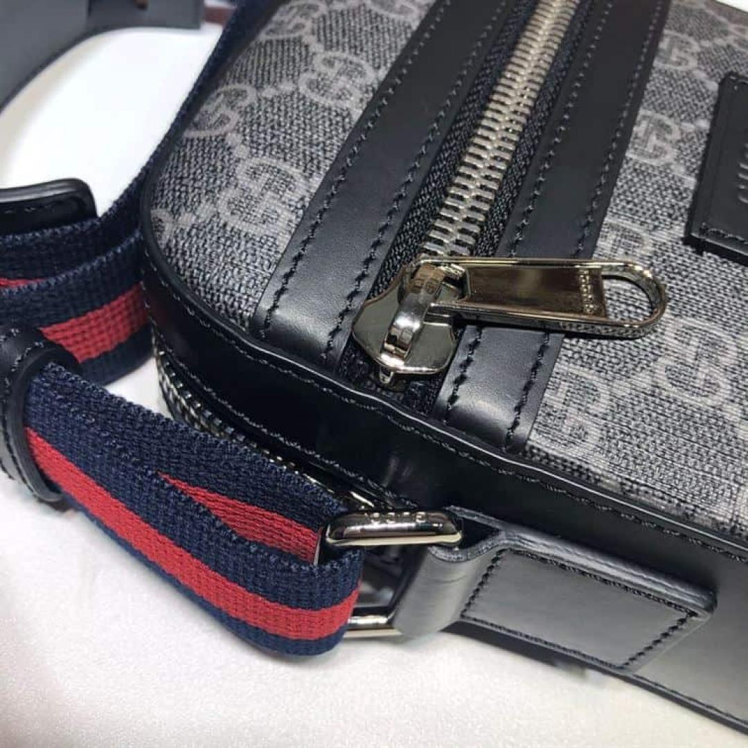 GUCCI GG BLACK MESSENGER