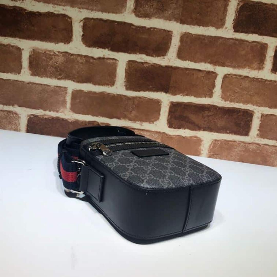 GUCCI GG BLACK MESSENGER